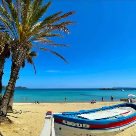 Апартаменти St Clair Avec Terrasse Saint Clair, A Deux Pas De La De St Clair, Au Calme, Equipe, Clim, Wifi Fibre, Tv Connectee, Lave Linge, Lave Vaisselle, Place De Parking Et Plus, Serviettes Et Draps Fournis